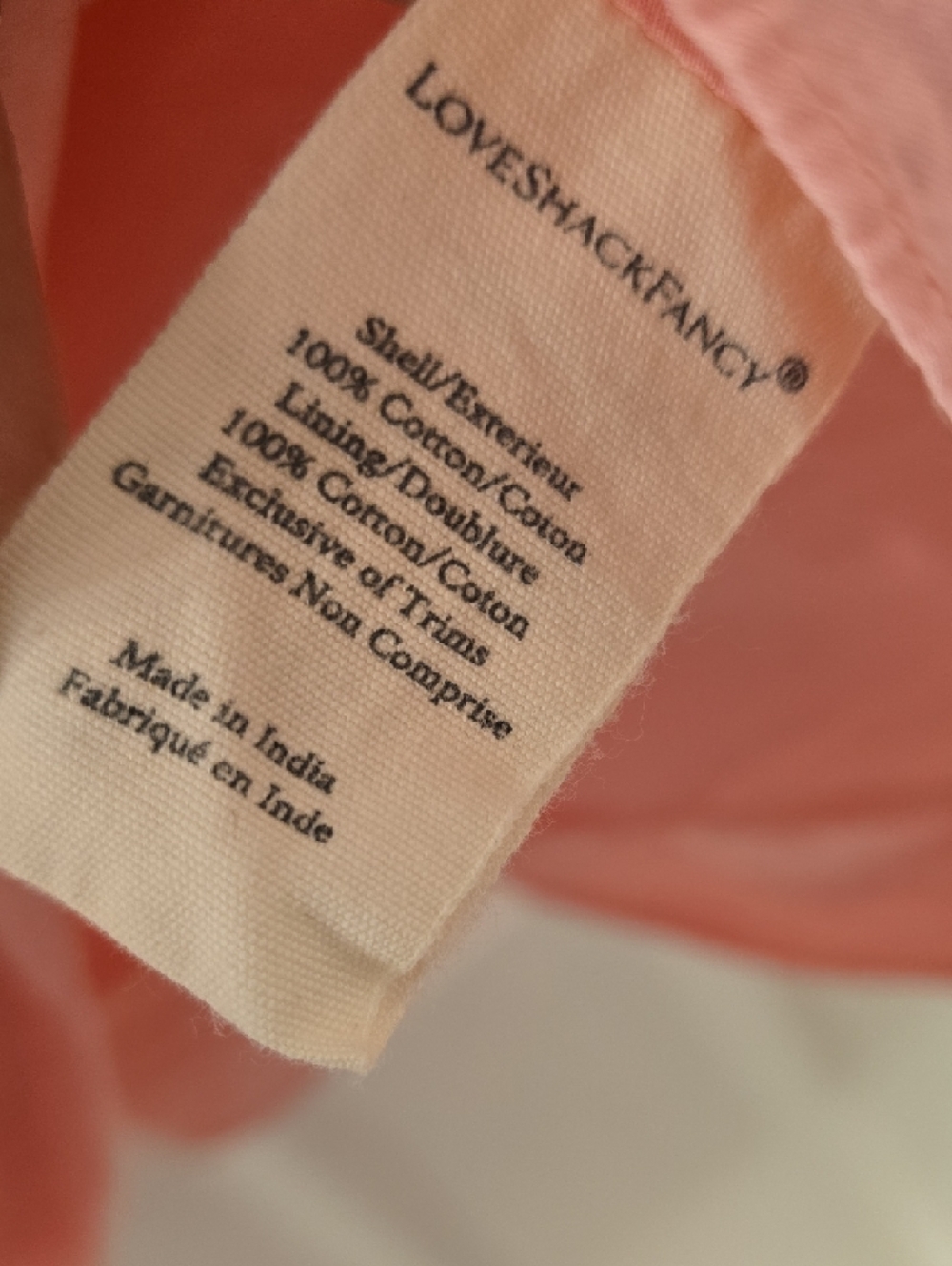 LoveShackFancy Marsinia Dress Bubblegum Pink/ Small - Picture 12 of 13